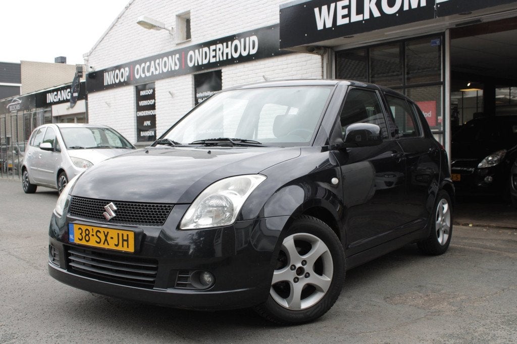 Suzuki Swift 1.3 Shogun / APK Nieuw / Airco / Elektrische ra, Voorwielaandrijving, Stof, Zwart, 965 kg