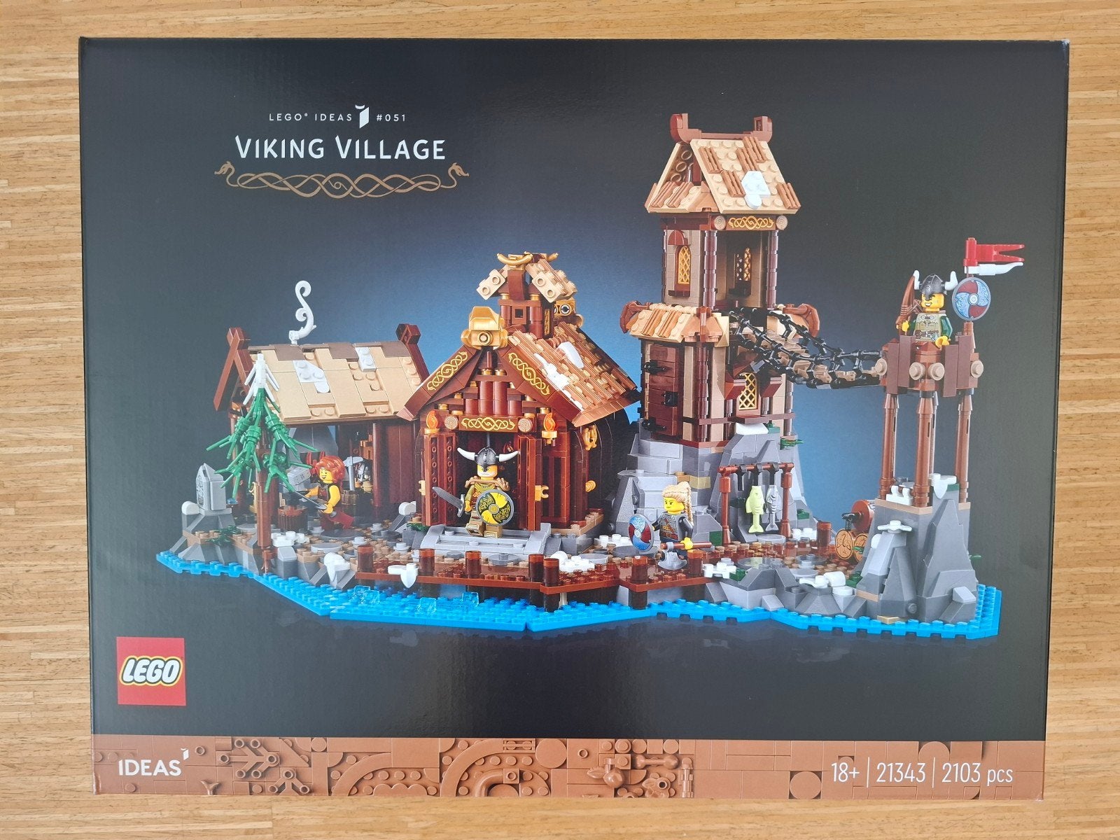 LEGO Ideas Viking Village 21343 Nieuw en Ongeopend, Lego, Nieuw, Ophalen of Verzenden, Ideas