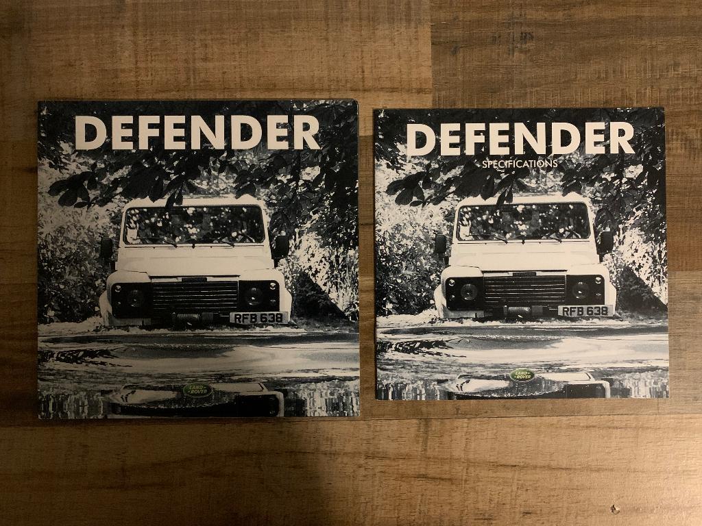 Land Rover Defender brochure 2001, Boeken, Ophalen of Verzenden, Nieuw, Overige merken