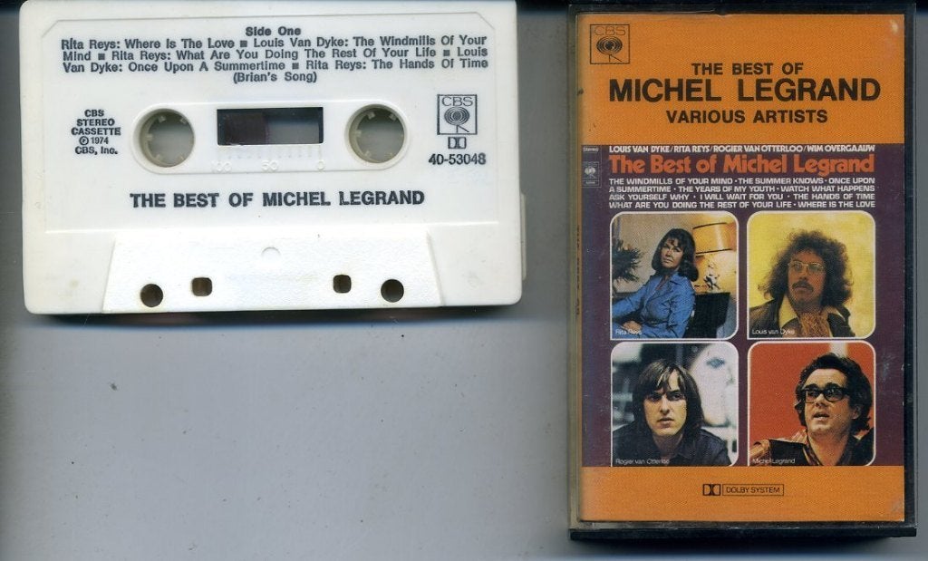 The Best Of Michel Legrand Diverse artiesten 10 nrs ZGAN, Cd's en Dvd's, 1 bandje, Ophalen of Verzenden, Zo goed als nieuw, Origineel