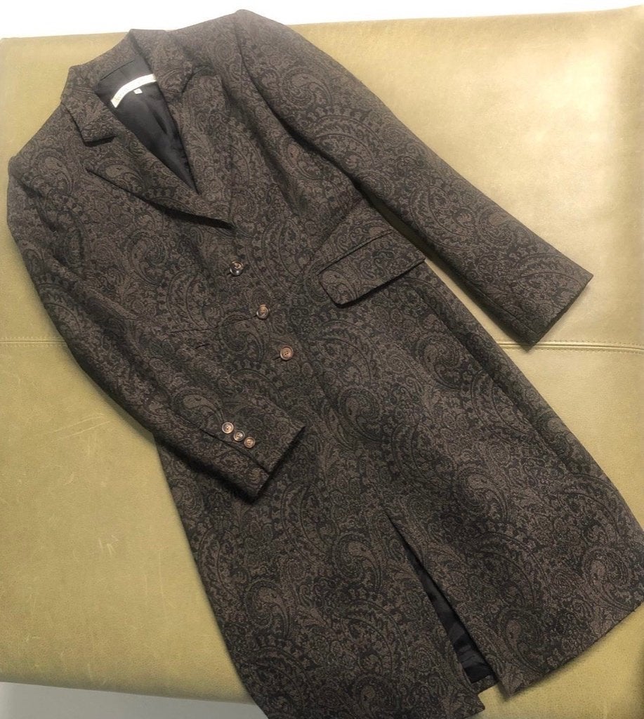 ERNY VAN REIJMERSDAL lange blazer maat S (36), Bruin, Ophalen of Verzenden, Zo goed als nieuw, Jasje
