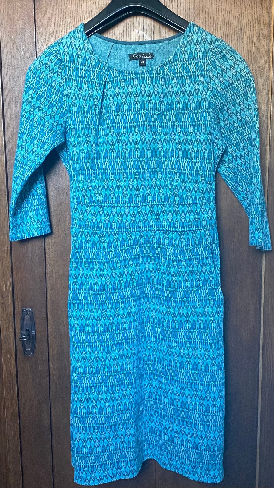 King Louie jurk maat XS, Kleding | Dames, Ophalen of Verzenden, Zo goed als nieuw, Maat 34 (XS) of kleiner