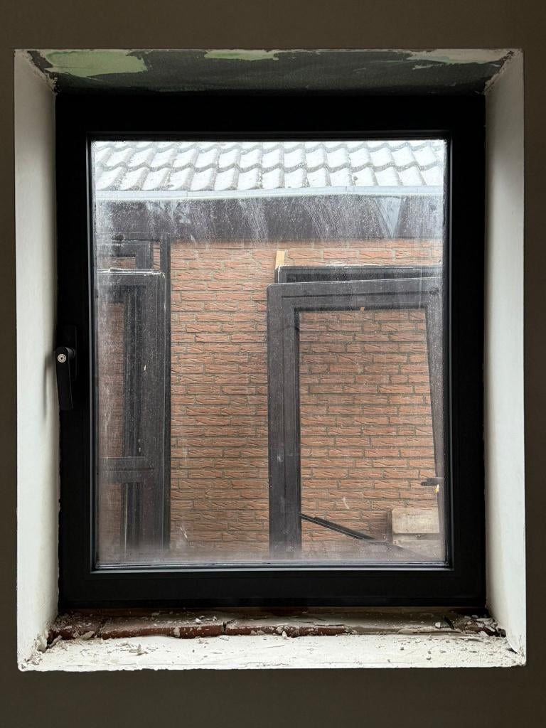 Aluminium draaikiepkozijnen NIEUW (exclusief triple glas), Raamkozijn, 75 tot 150 cm, Ophalen, 75 tot 150 cm