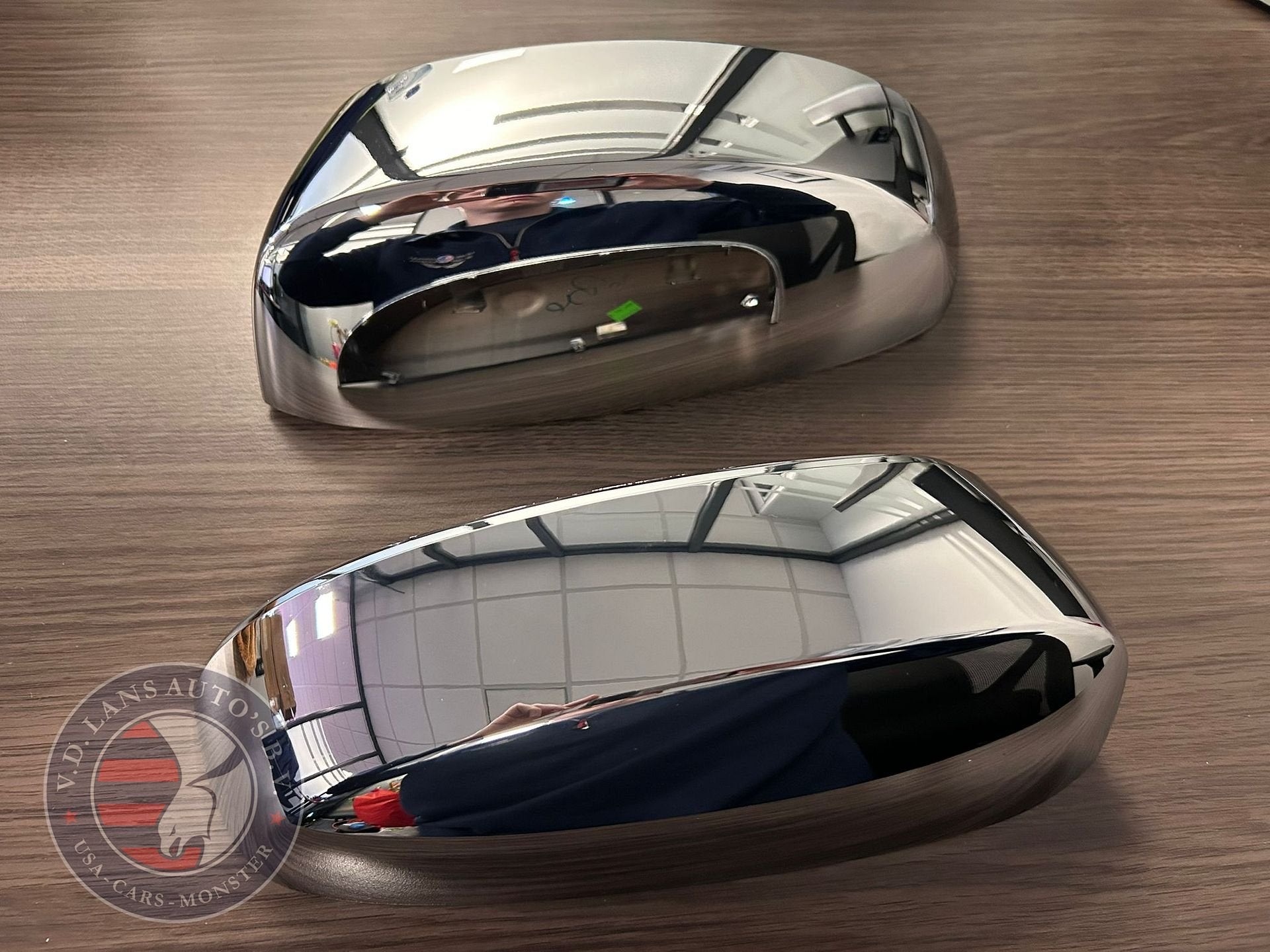 Originele GM chromen spiegelkappen | 2007 - 2014, Auto-onderdelen, -, -, Nieuw, Ophalen of Verzenden