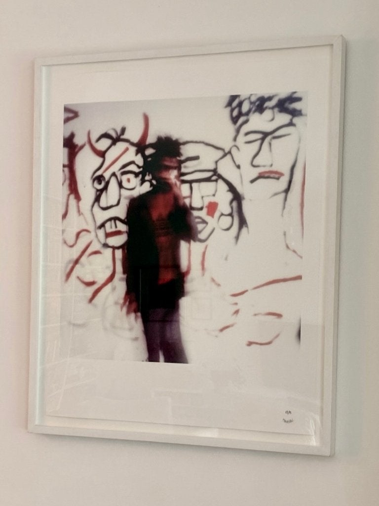 Grote unieke Polaroid foto Maripol Basquiat Clic Gallery NY, Ophalen of Verzenden, Foto, Fotografie, Met kunstenaarsmerk