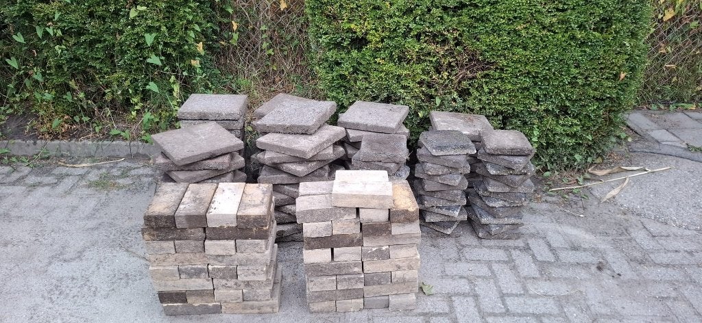 Tegels en klinkers - GRATIS meenemen, Tuin en Terras, Ophalen, Overige materialen, Gebruikt, Overige typen