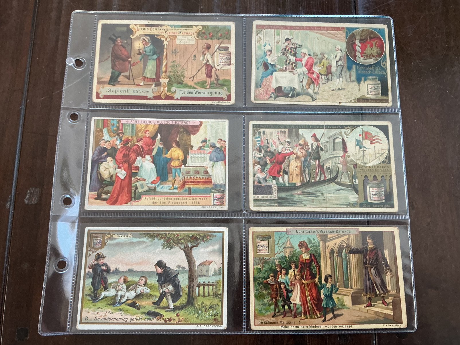 Liebig reclameplaatjes, Ophalen of Verzenden, Zo goed als nieuw, Overige typen