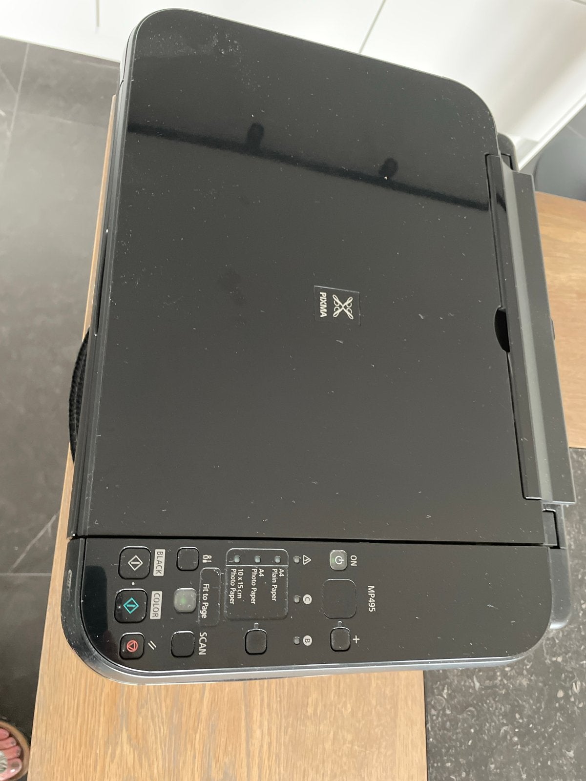 Canon PIXMA MP495 all-in-One Printer - Zwart, Computers en Software, Printers, Gebruikt, Inkjetprinter, All-in-one, Kleur printen