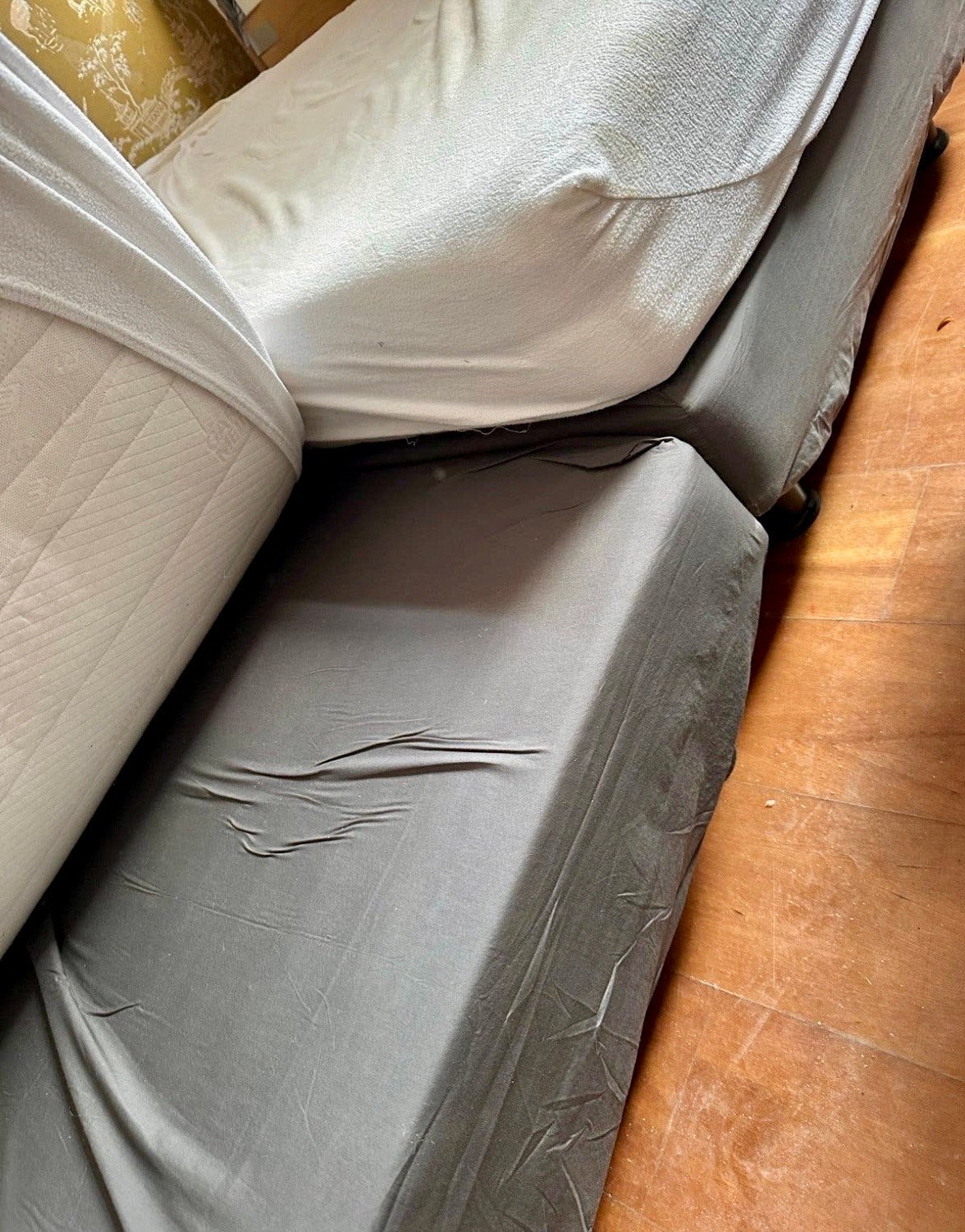Elektrisch verstelbare boxspring met pocketveringmatrassen, Ophalen, Tweepersoons, 200 cm, 160 cm