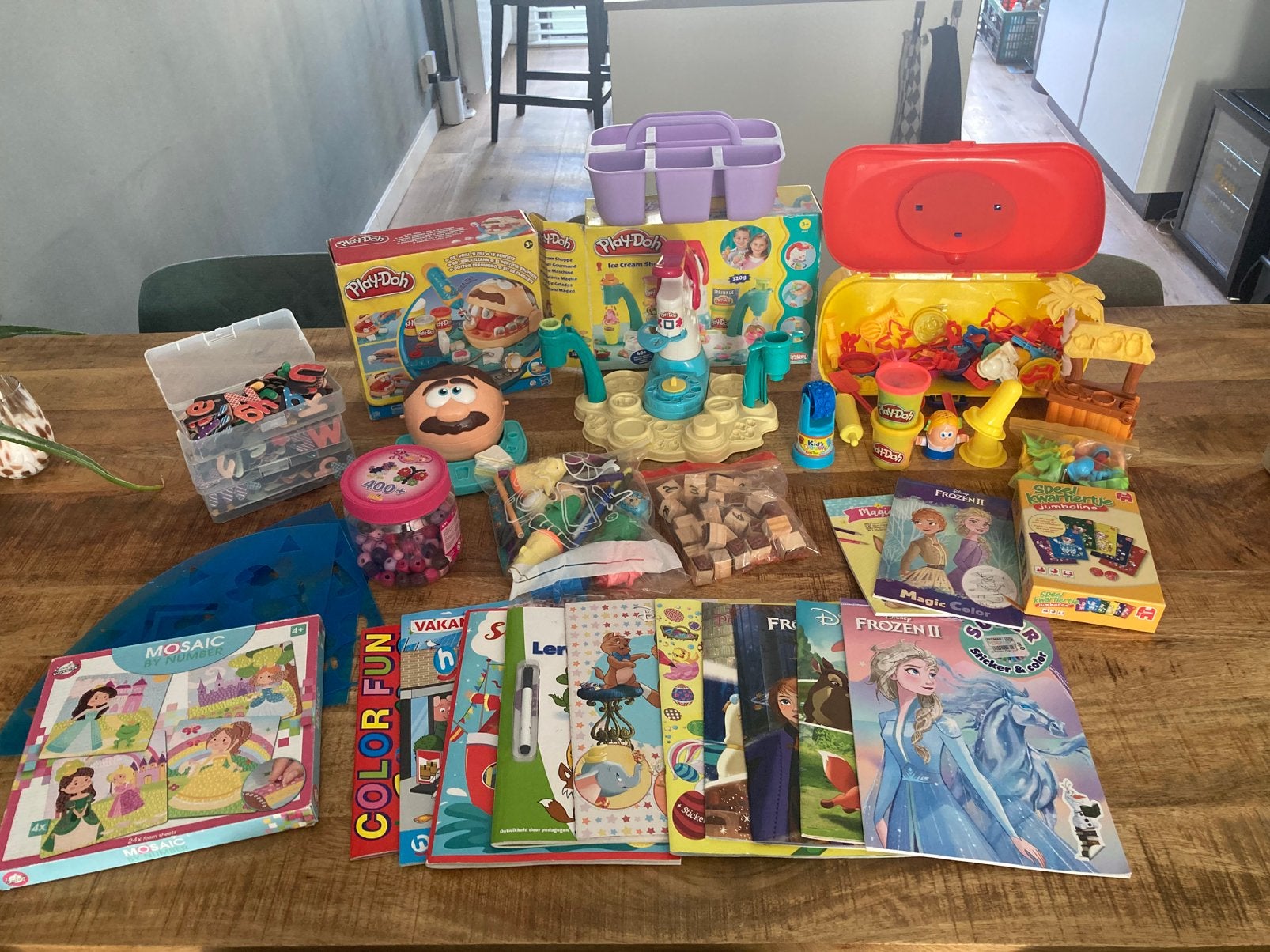 Divers kinderspeelgoed + boekjes, Ophalen, Gebruikt, Jongen of Meisje