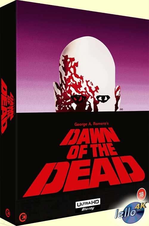 Blu-ray 4K: George A. Romero's Dawn of the Dead (1978) UK NN, Cd's en Dvd's, Ophalen of Verzenden, Nieuw in verpakking, Horror