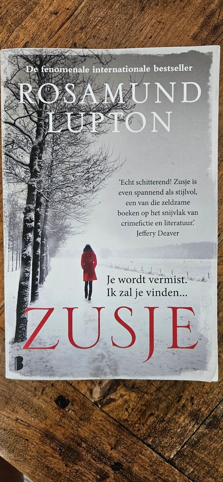 Zusje Rosamund Lupton, Ophalen of Verzenden, Gelezen