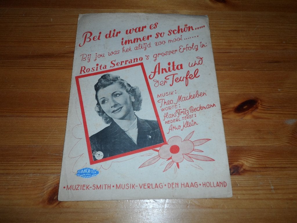 Theo Mackeben, Piano, Gebruikt, Ophalen of Verzenden, Artiest of Componist