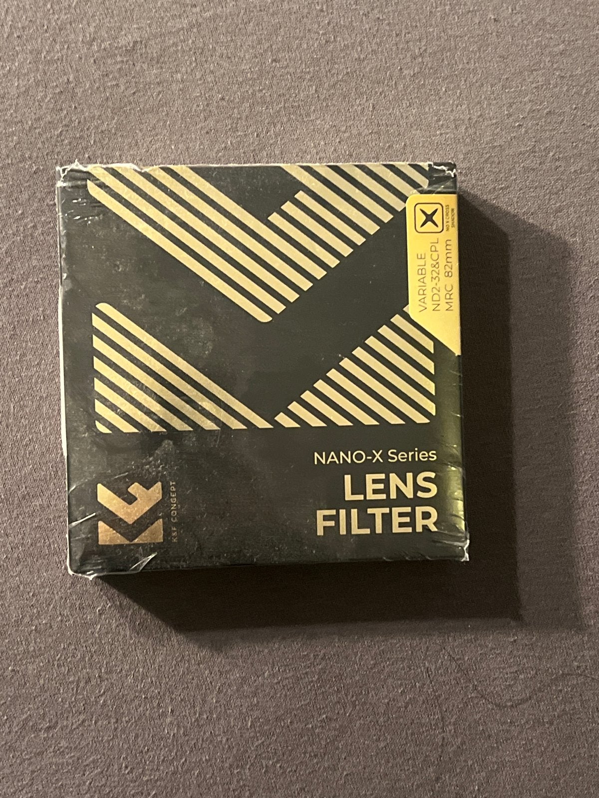 K&F Concept Variabel ND2-32 & CPL MRC 82mm Lensfilter, K&F Concept, Nieuw, 80 mm of meer, Multi-coating