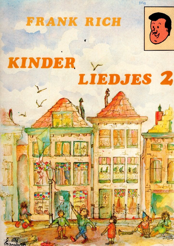Bladmuziek Frank Rich Kinderliedjes deel 2, Ophalen of Verzenden, Zo goed als nieuw, Populair, Gitaar