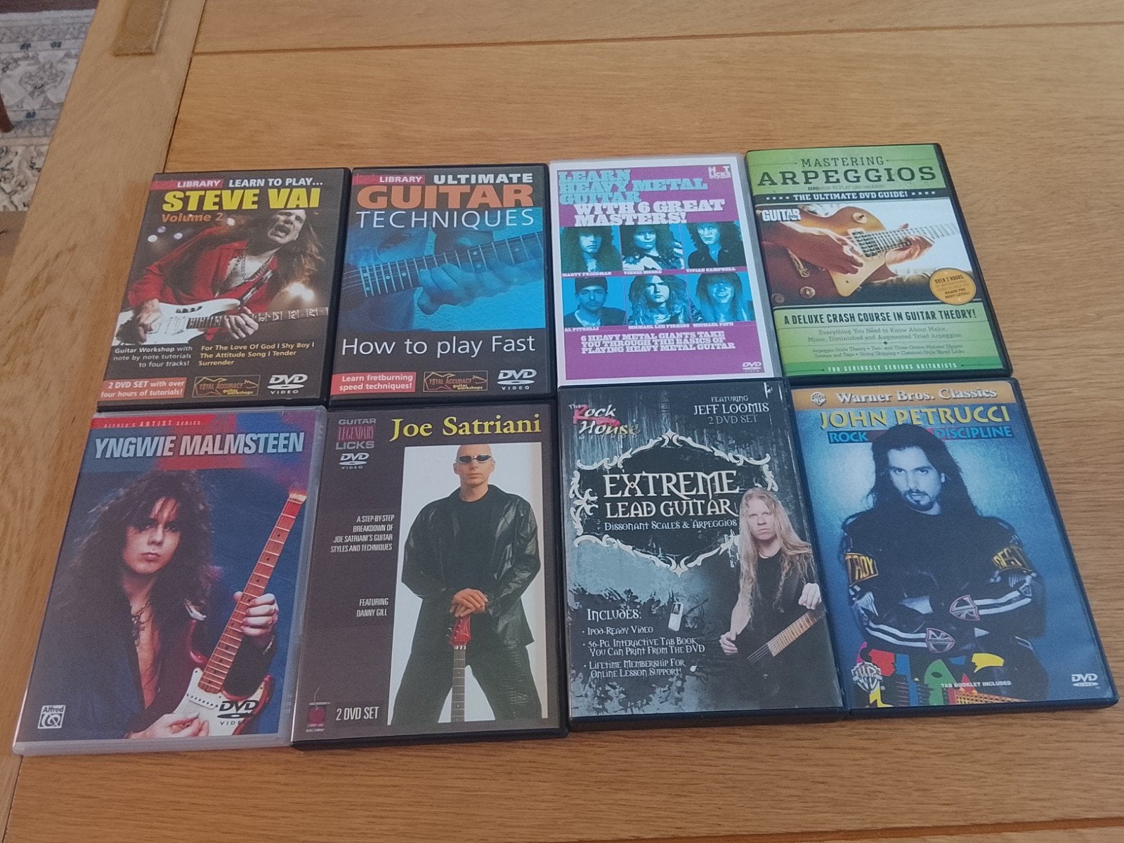 8 Les DVD'S (Rock Discipline etc.), Ophalen of Verzenden