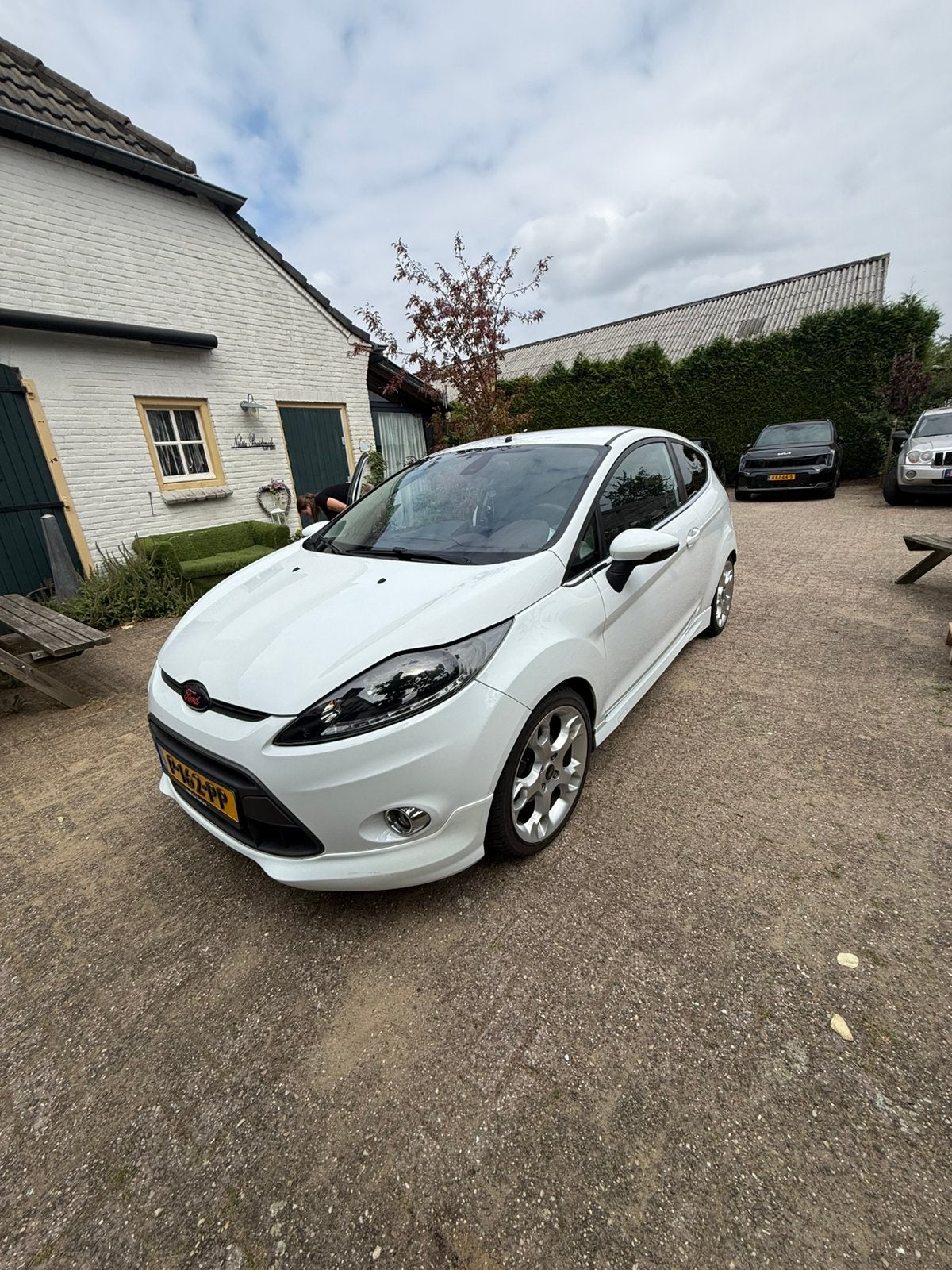 Ford Fiësta 1.6 Ti-vct 88KW 3DR 2009 Wit, Auto's, 1596 cc, 31 €/maand, 4 cilinders, Wit