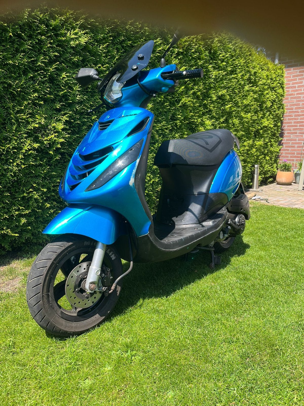 Piaggio Zip 4 takt carburateur scooter 50cc, Fietsen en Brommers, Scooters | Piaggio, Ophalen, Gebruikt, Maximaal 45 km/u, Zip