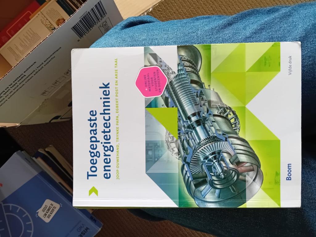 Toegepaste Energietechniek - Studieboek, Ophalen of Verzenden, Zo goed als nieuw, Werktuigbouwkunde