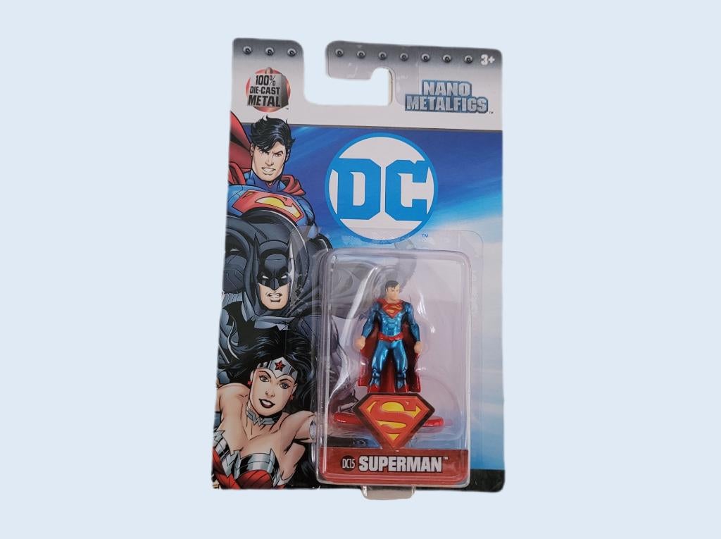 DC Nano Metalfigs DC15 Superman *nieuw* ~ LG4008, Ophalen of Verzenden, Nieuw