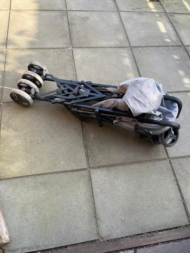 Buggy, grijs merk is topmark, Ophalen, Gebruikt, Overige merken, Zonnekap