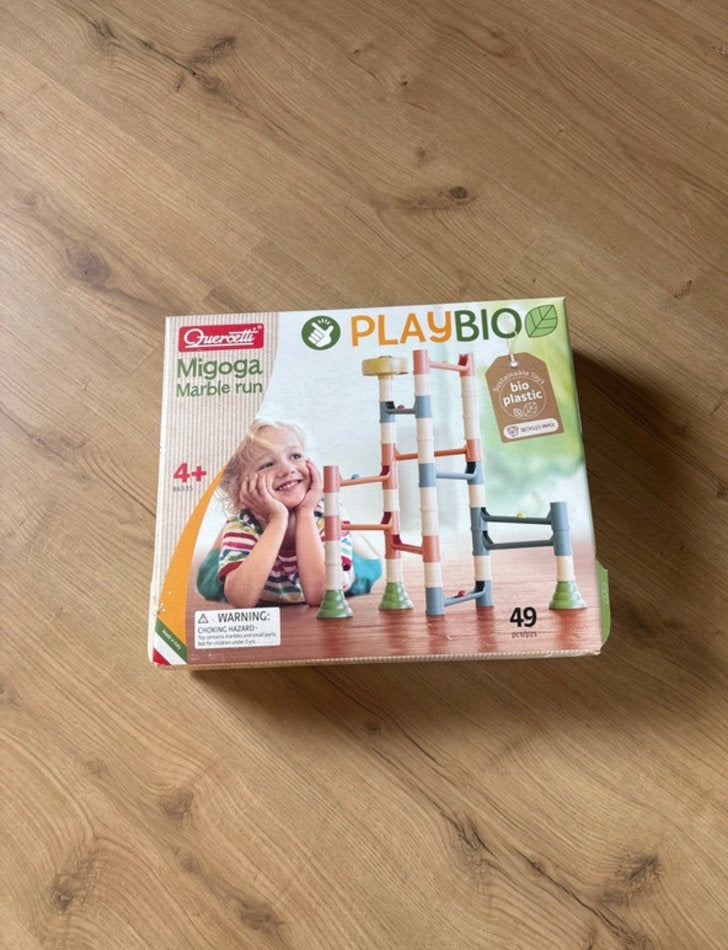 Migoga marble run knikkerbaan, Kinderen en Baby's, Speelgoed | Educatief en Creatief, Ophalen, Zo goed als nieuw, Bouwen