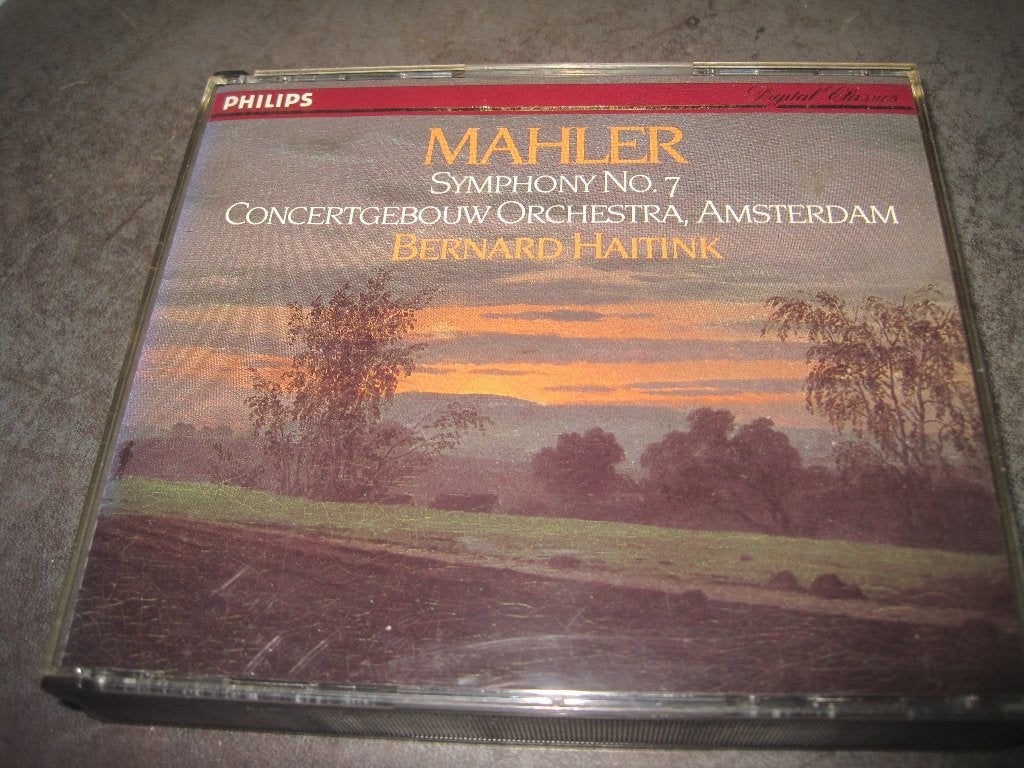 Mahler Symphony 7 Haitink KCO 2CD op Philips, Ophalen of Verzenden, Classicisme, Zo goed als nieuw, Kamermuziek