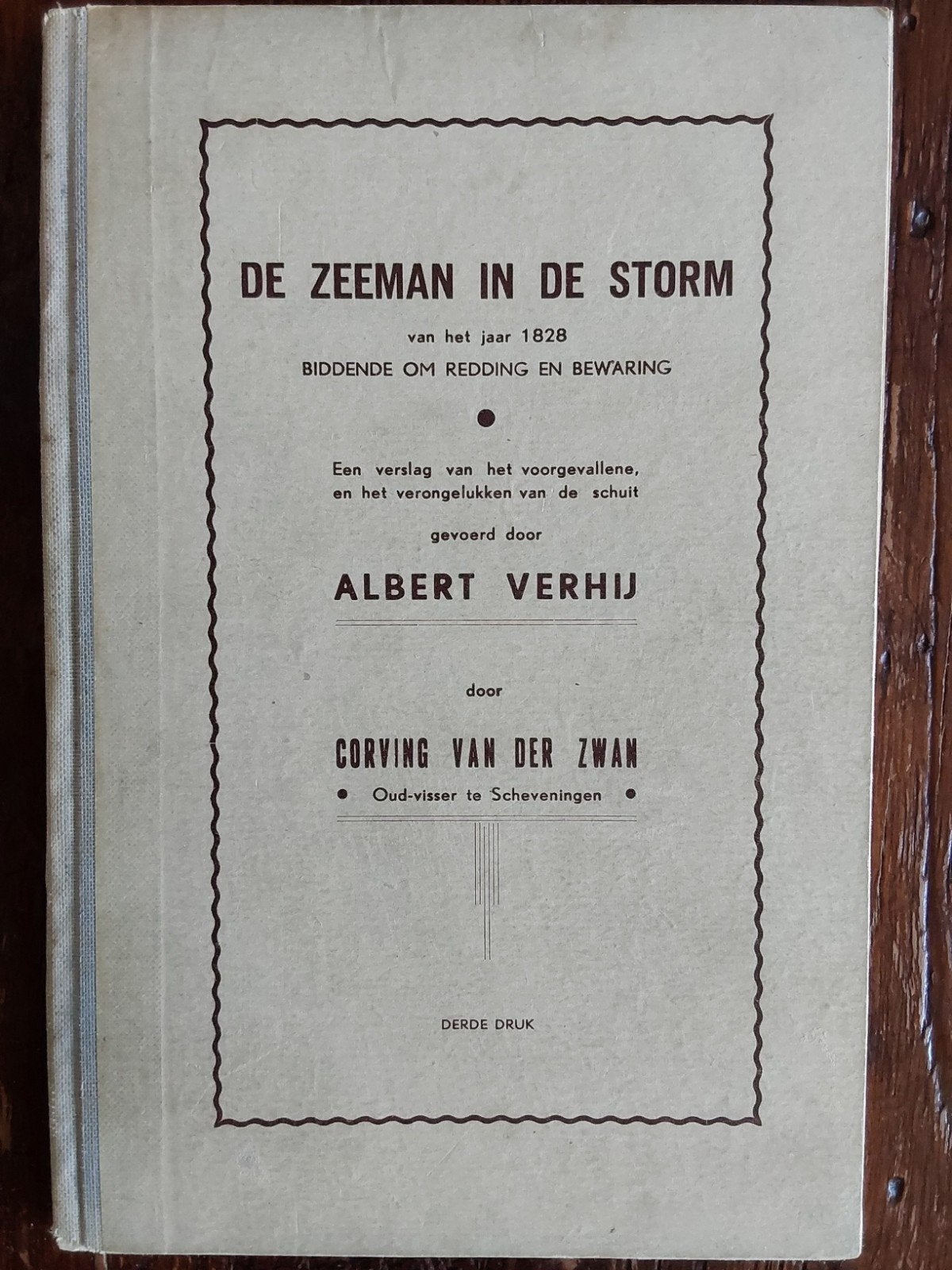 De Zeeman in de Storm - Corving van der Zwan, Ophalen, Gelezen
