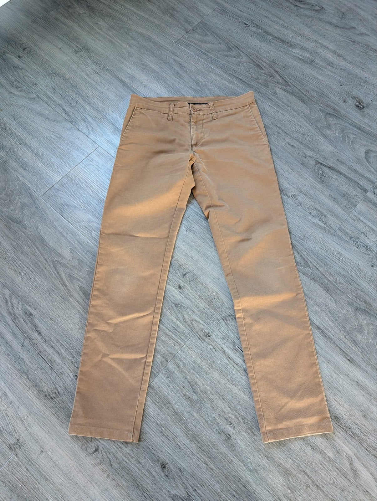 Carhartt Sid Pant - Beige Chino Broek - Maat 30x32, Beige, Carhartt, Ophalen of Verzenden, Gedragen