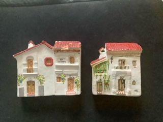 Mod Patentado Spaans miniatuur huisjes terracotta, Antiek en Kunst, Ophalen