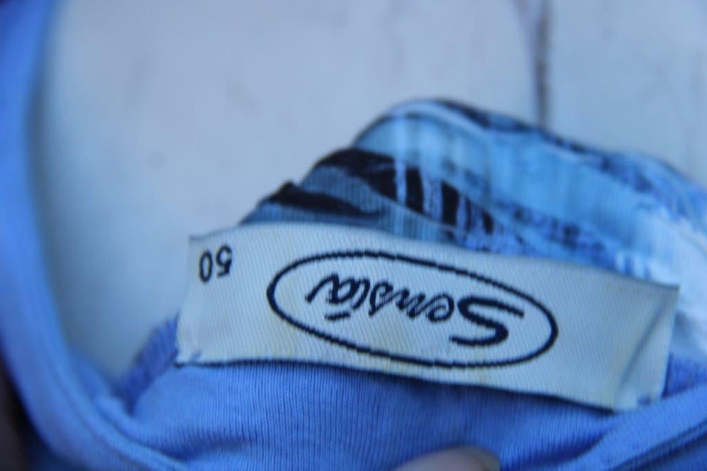 Vest/ Jasje licht blauw Sensia mt 50 Vaste prijs, Trui of Vest, Sensia, Zo goed als nieuw, Verzenden