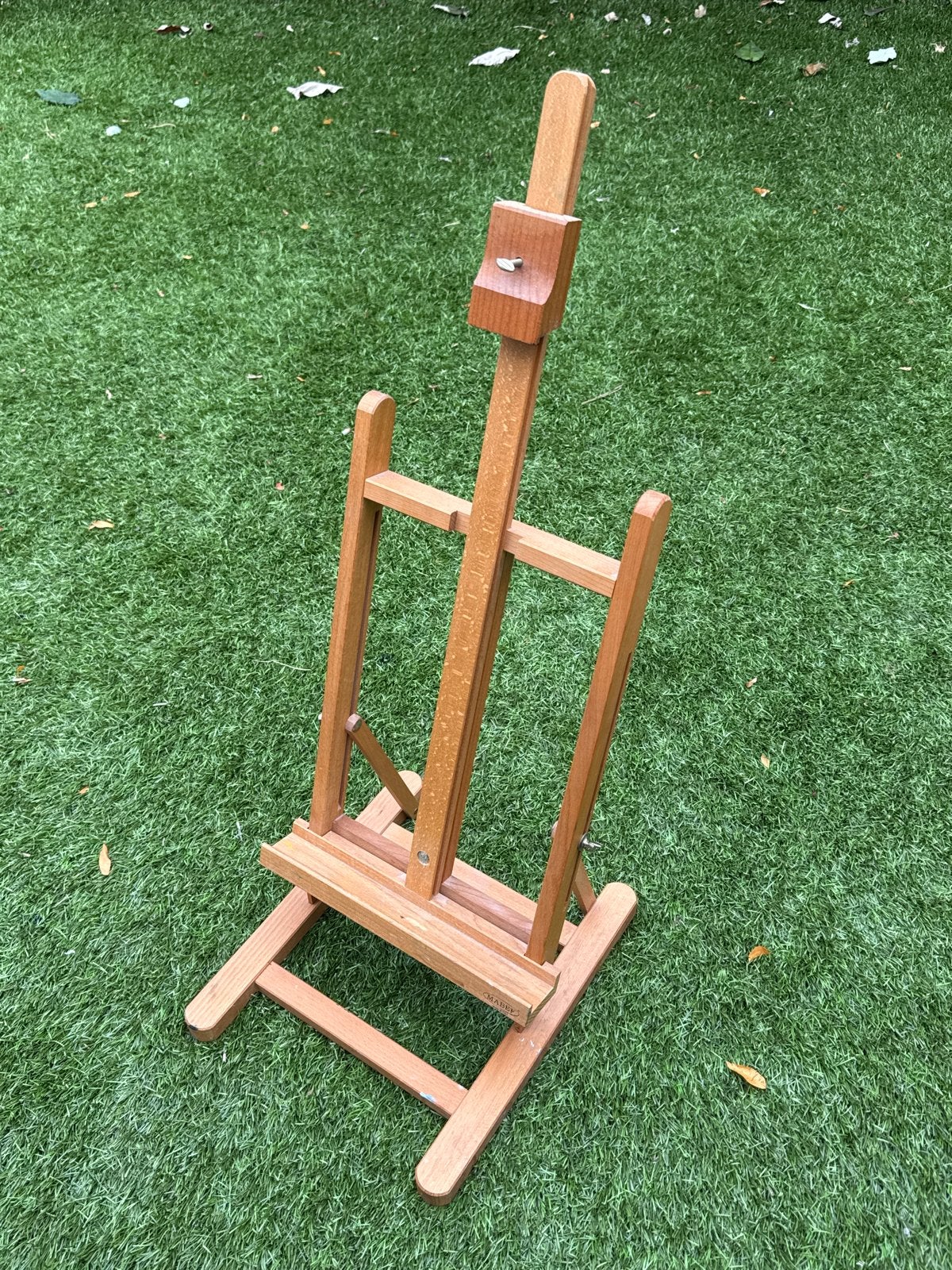 Mabef M/14 tafel ezel van geolied beukenhout, Hobby en Vrije tijd, Ophalen of Verzenden, Gebruikt, Ezel