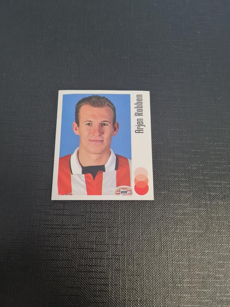 Panini Voetbal 04 Rookie Sticker Arjen Robben PSV, Ophalen of Verzenden, Zo goed als nieuw, PSV, Poster, Plaatje of Sticker