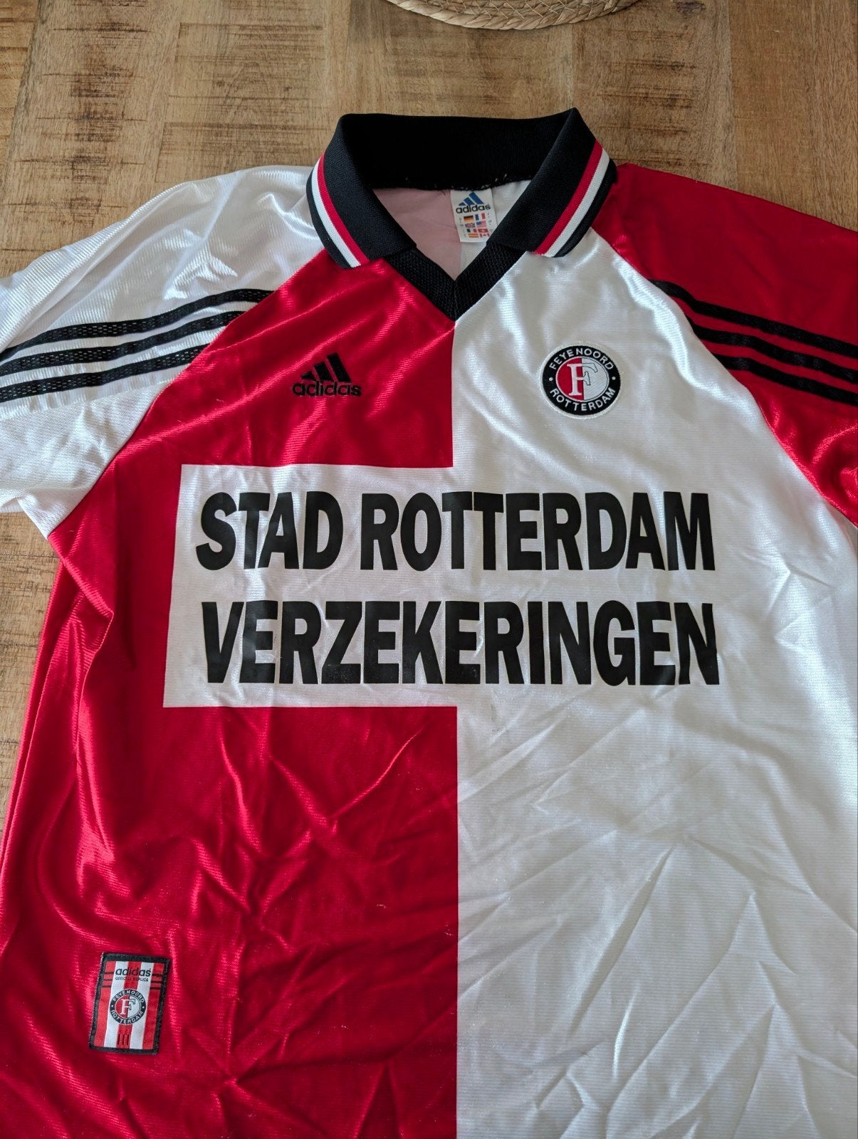 Feyenoord Thuisshirt adidas 1998-1999, Maat 52/54 (L), Ophalen of Verzenden, Zo goed als nieuw, Adidas