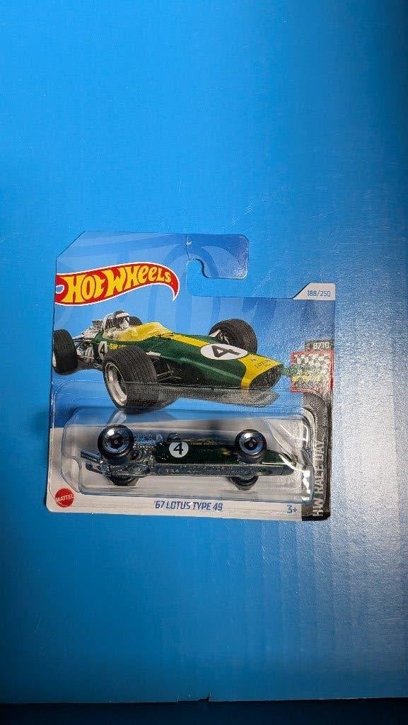 Hotwheels 67 lotus type 49, Ophalen of Verzenden, Nieuw
