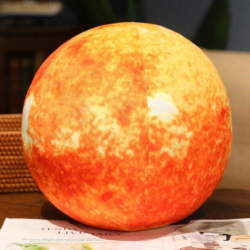 Planeten grote pluche knuffel Zon (27cm), Ophalen of Verzenden, Nieuw, Overige typen