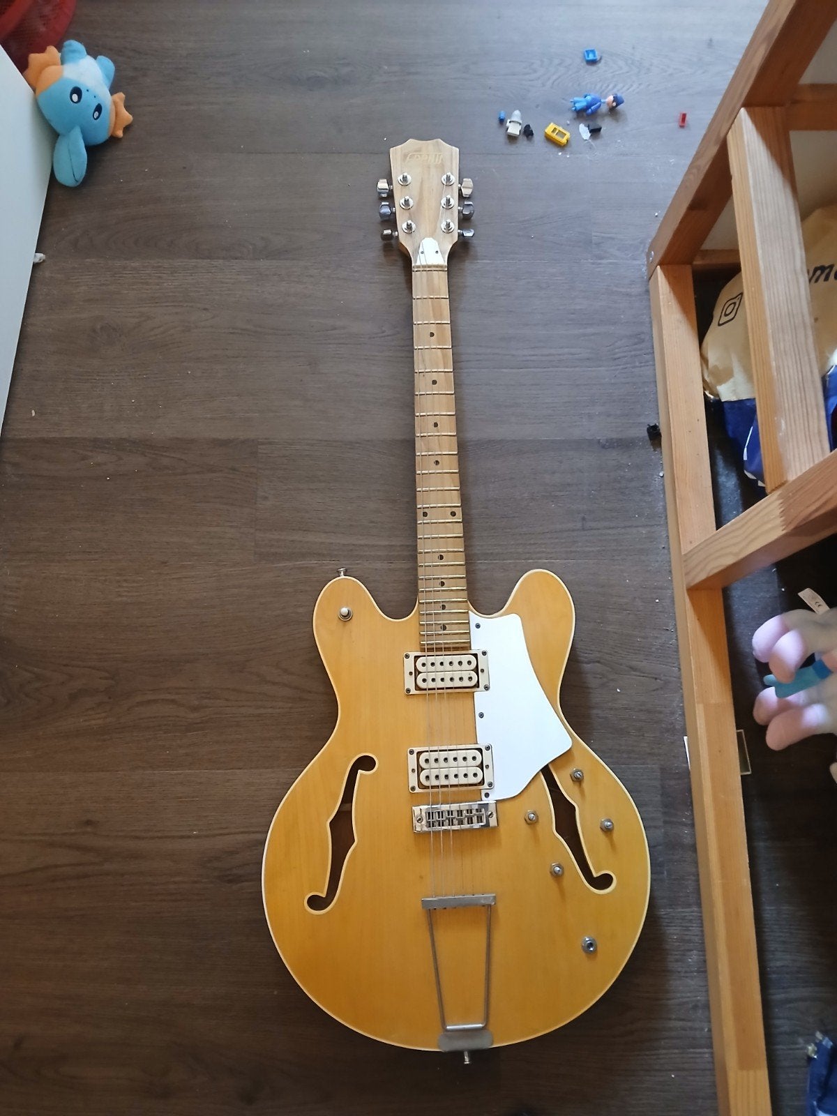 Frphij Semi-Hollow Body Elektrische Gitaar, Ophalen, Zo goed als nieuw, Hollow body, Overige merken