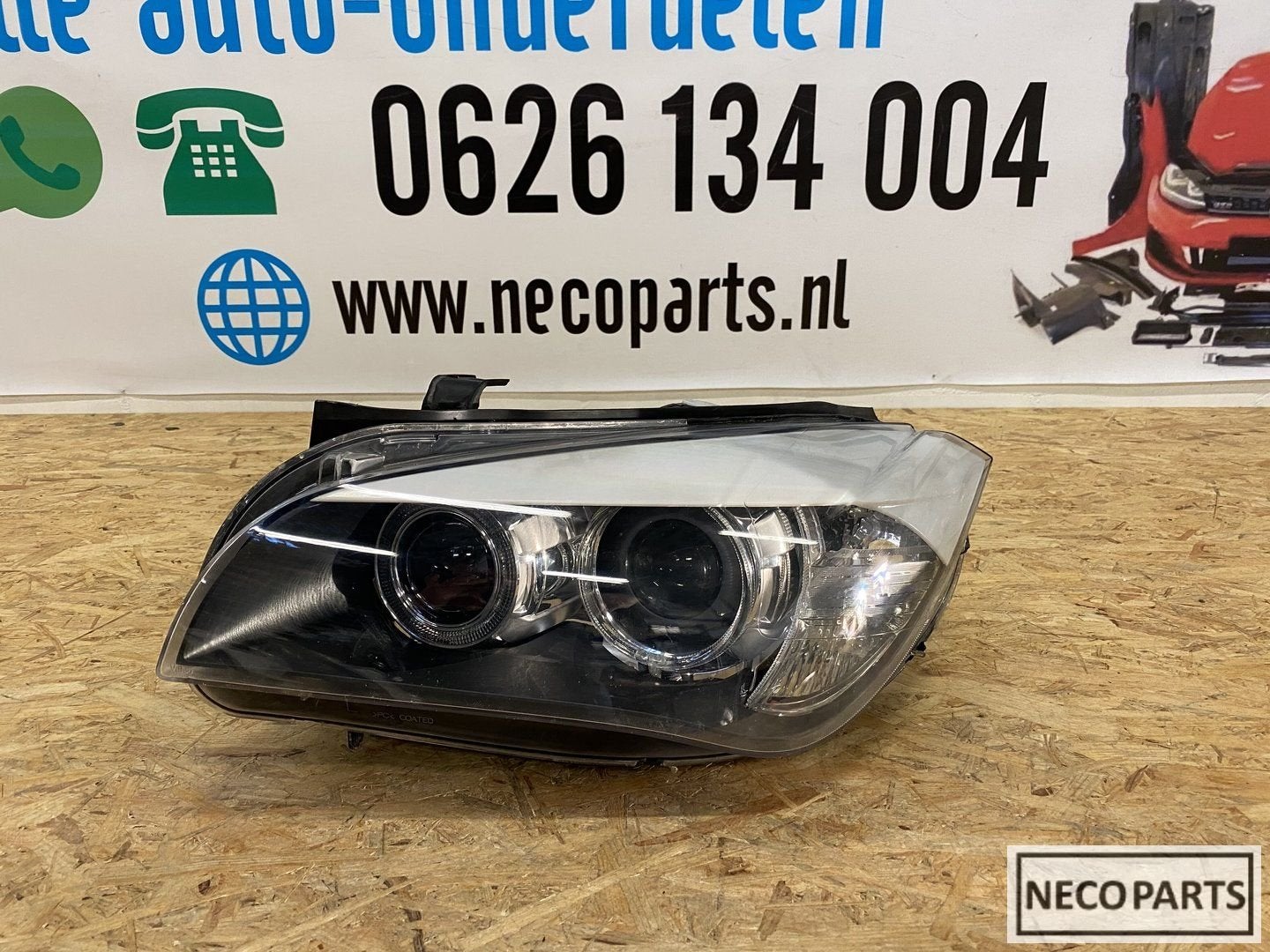 BMW X1 E84 XENON KOPLAMP 2009-2012 LINKS 63112990007, Gebruikt, -, -, Ophalen of Verzenden
