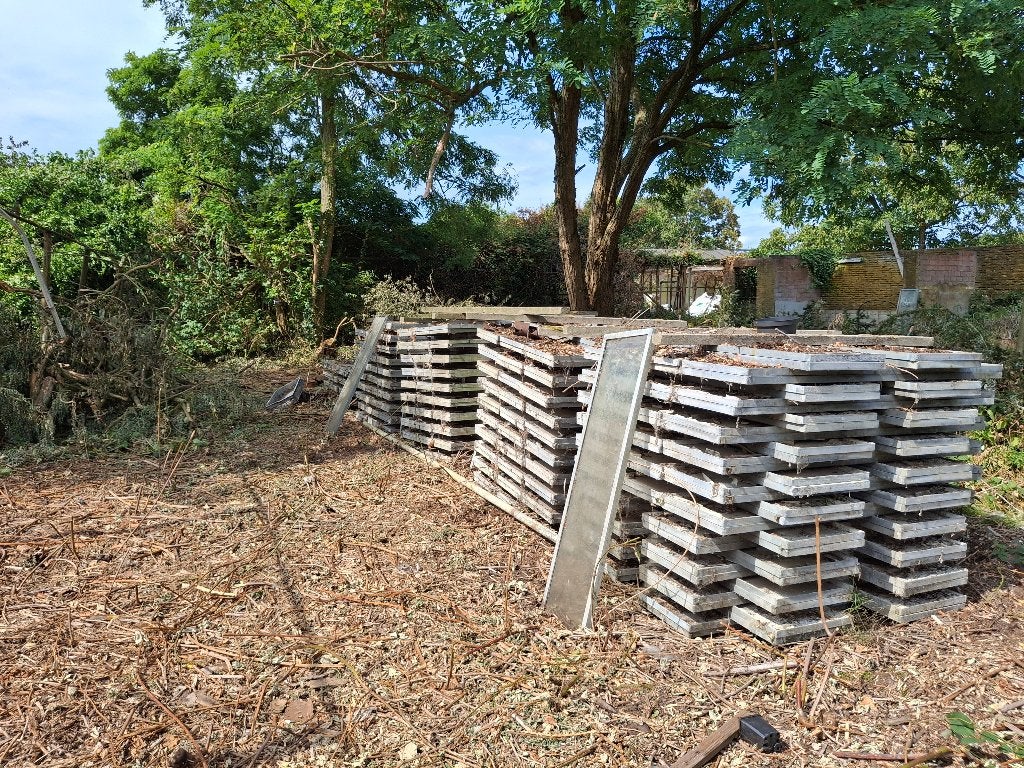 Broeiraam tuindersglas (400 stuks), Ophalen, Gebruikt, Kweekkas, Glas