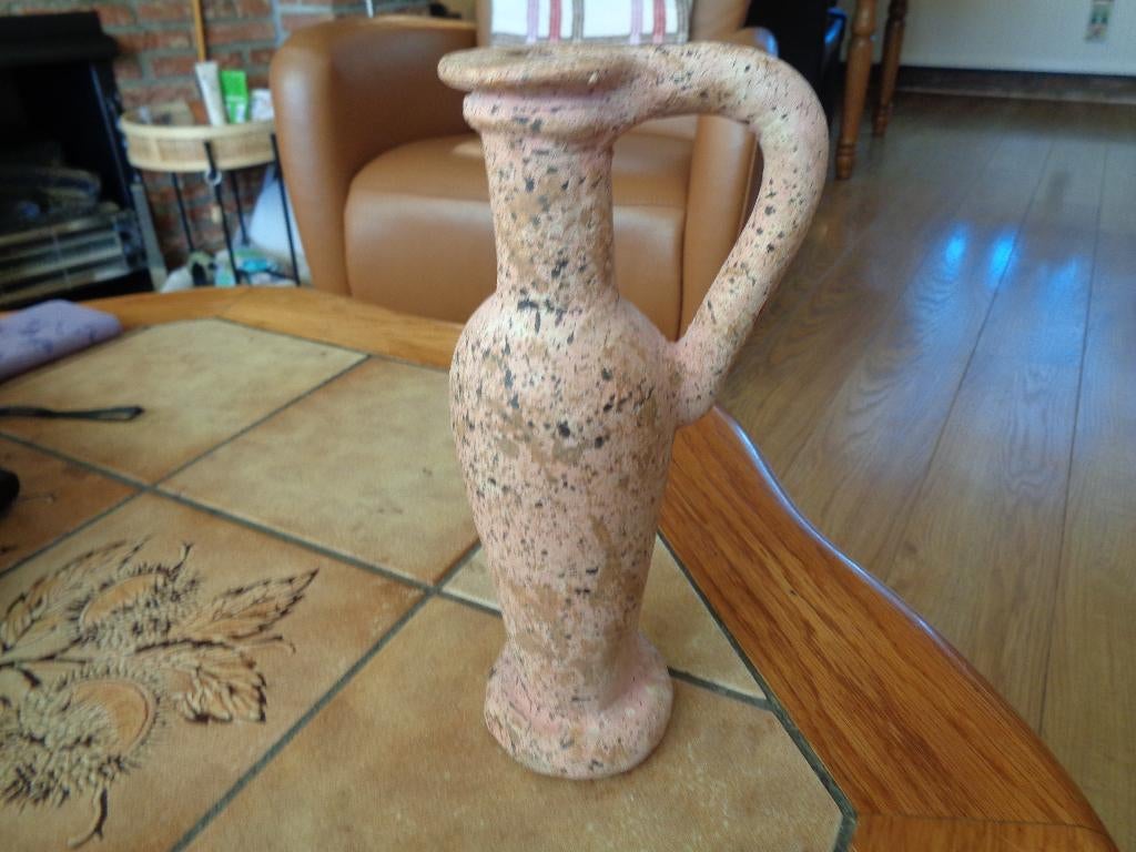 Mooi Bijzonder Zeldzaam Vaasje., Huis en Inrichting, Ophalen, Overige kleuren, Minder dan 50 cm, Glas