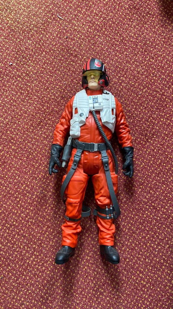 XXL figuur star wars pilot, Ophalen of Verzenden, Zo goed als nieuw, Actiefiguurtje