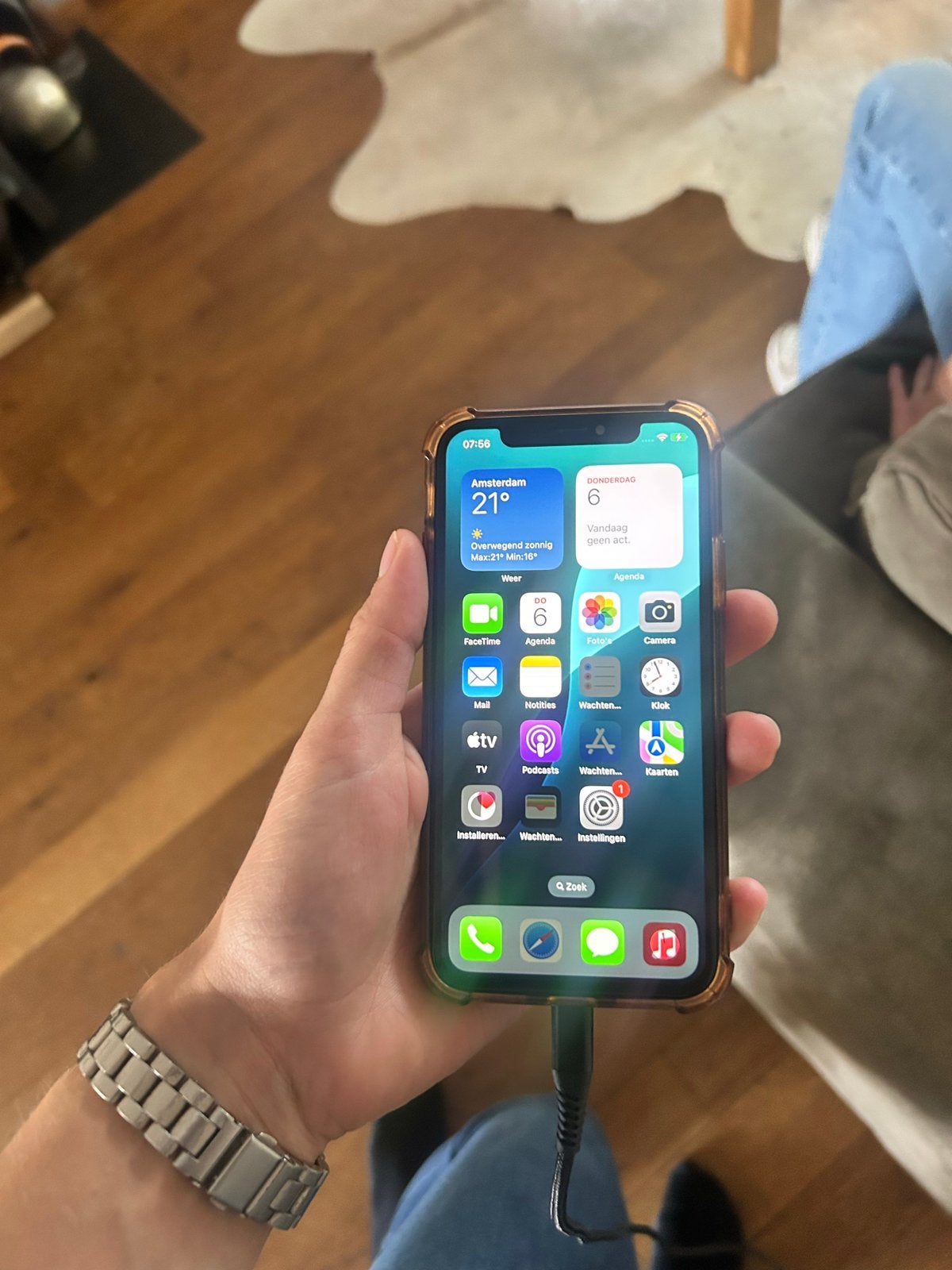iPhone XS - 64GB, Gebruikt, Wit, IPhone XS, Ophalen of Verzenden