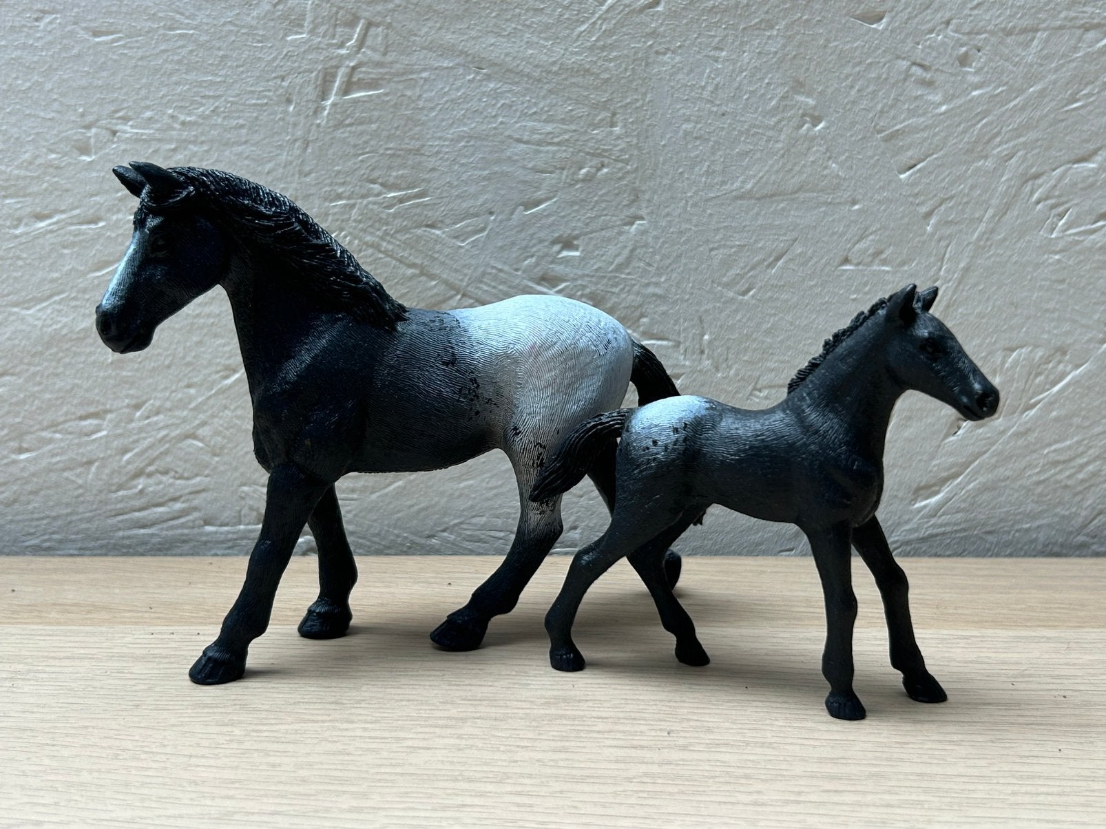 Schleich paarden uit set, Ophalen of Verzenden, Zo goed als nieuw, Paard, Beeldje of Figuurtje
