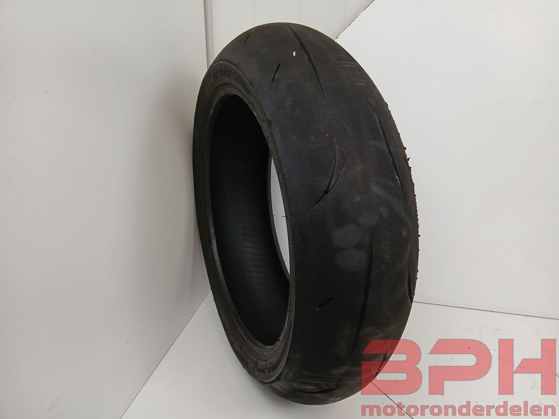 Achterband Bridgestone Batttlax racing street RS10 190-55-17, Gebruikt, -, -, Ophalen of Verzenden