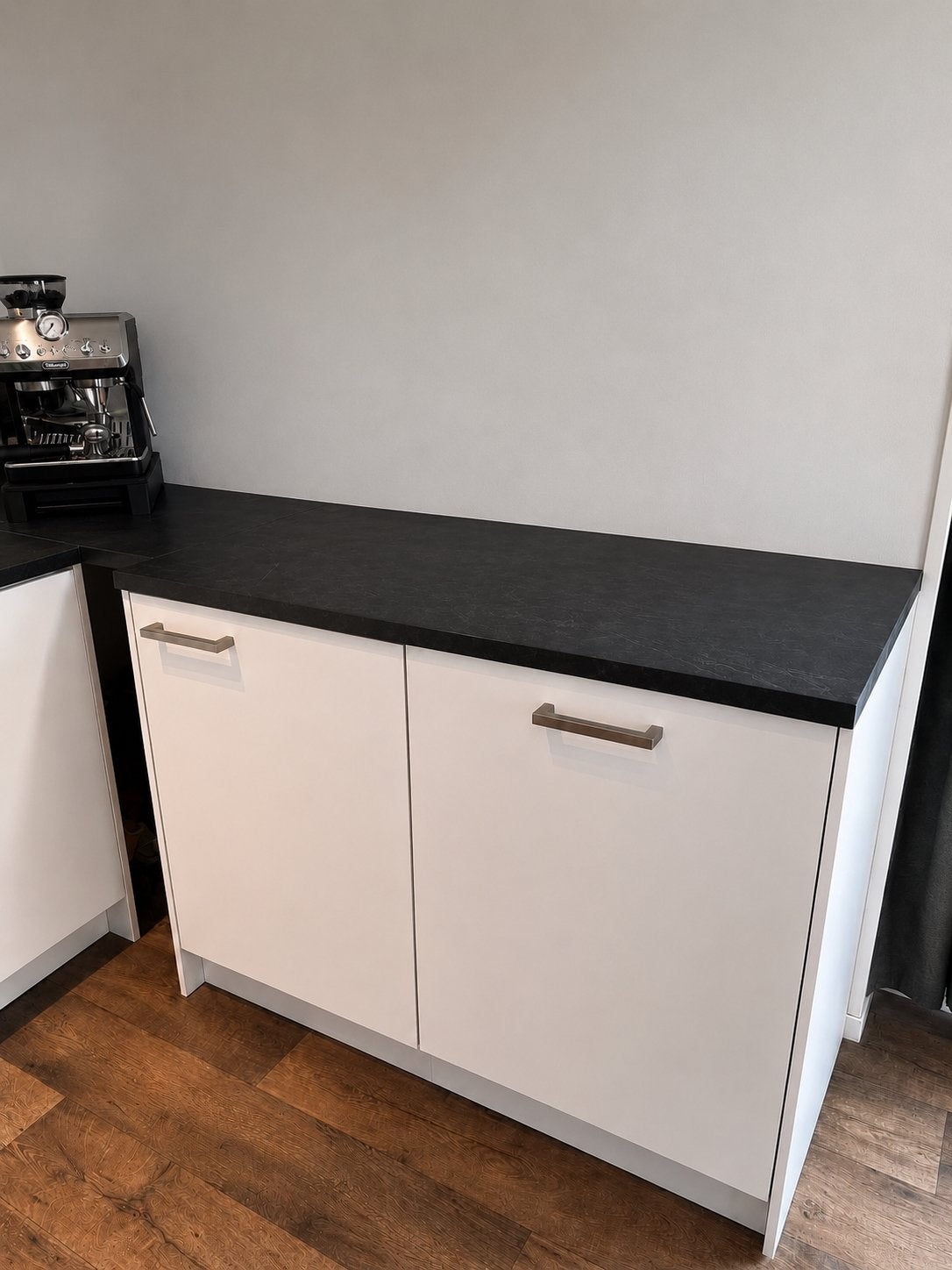 Keukenblok met vriezer en vaatwasser, Huis en Inrichting, Keuken | Complete keukens, Ophalen, Gebruikt, Wit, Enkelwandige keuken