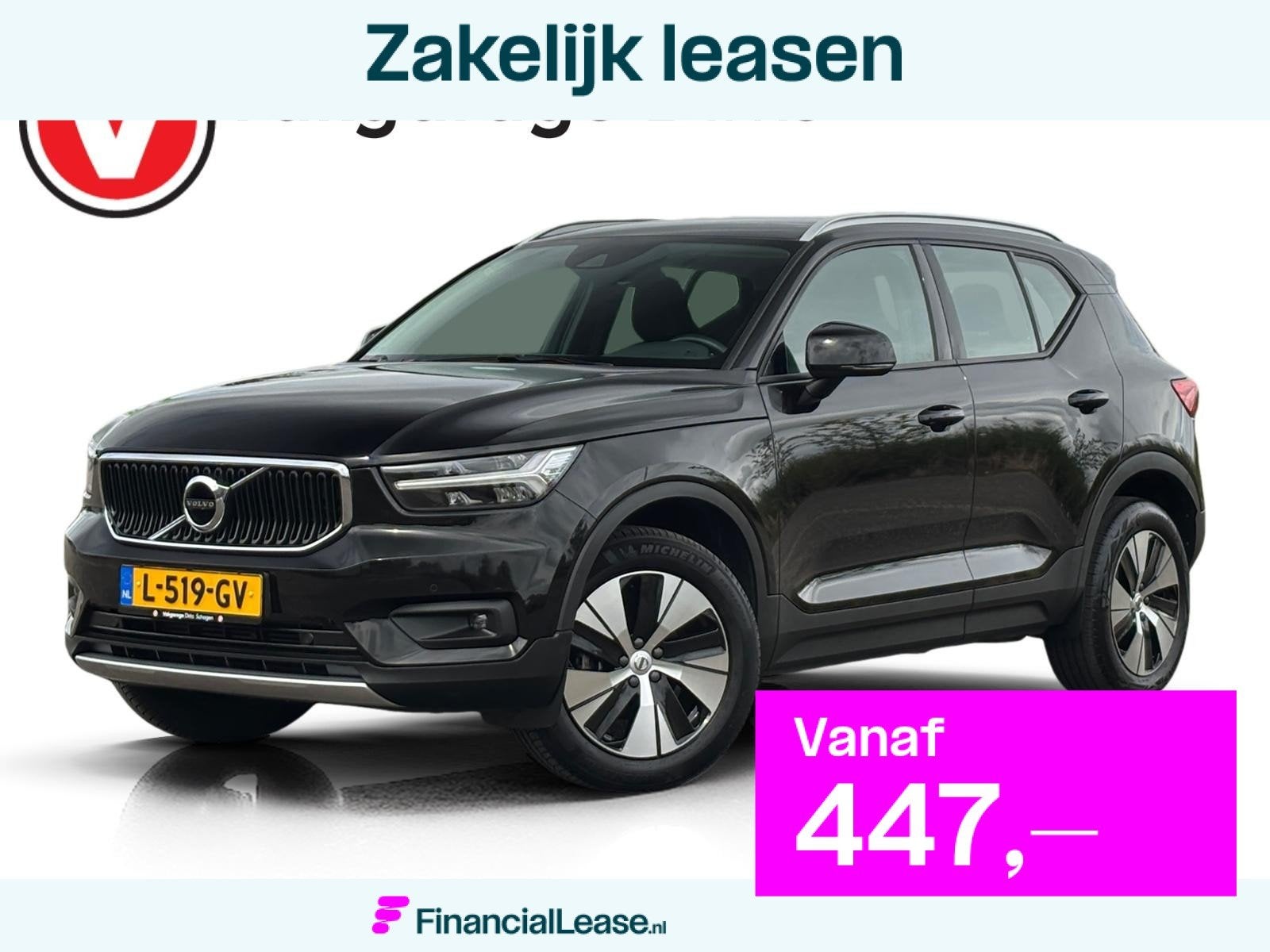 Volvo XC40 1.5 T2 Business Pro  LED  ACC  Keyless, Gebruikt, 129 pk, Automatische klimaatregeling, Zwart
