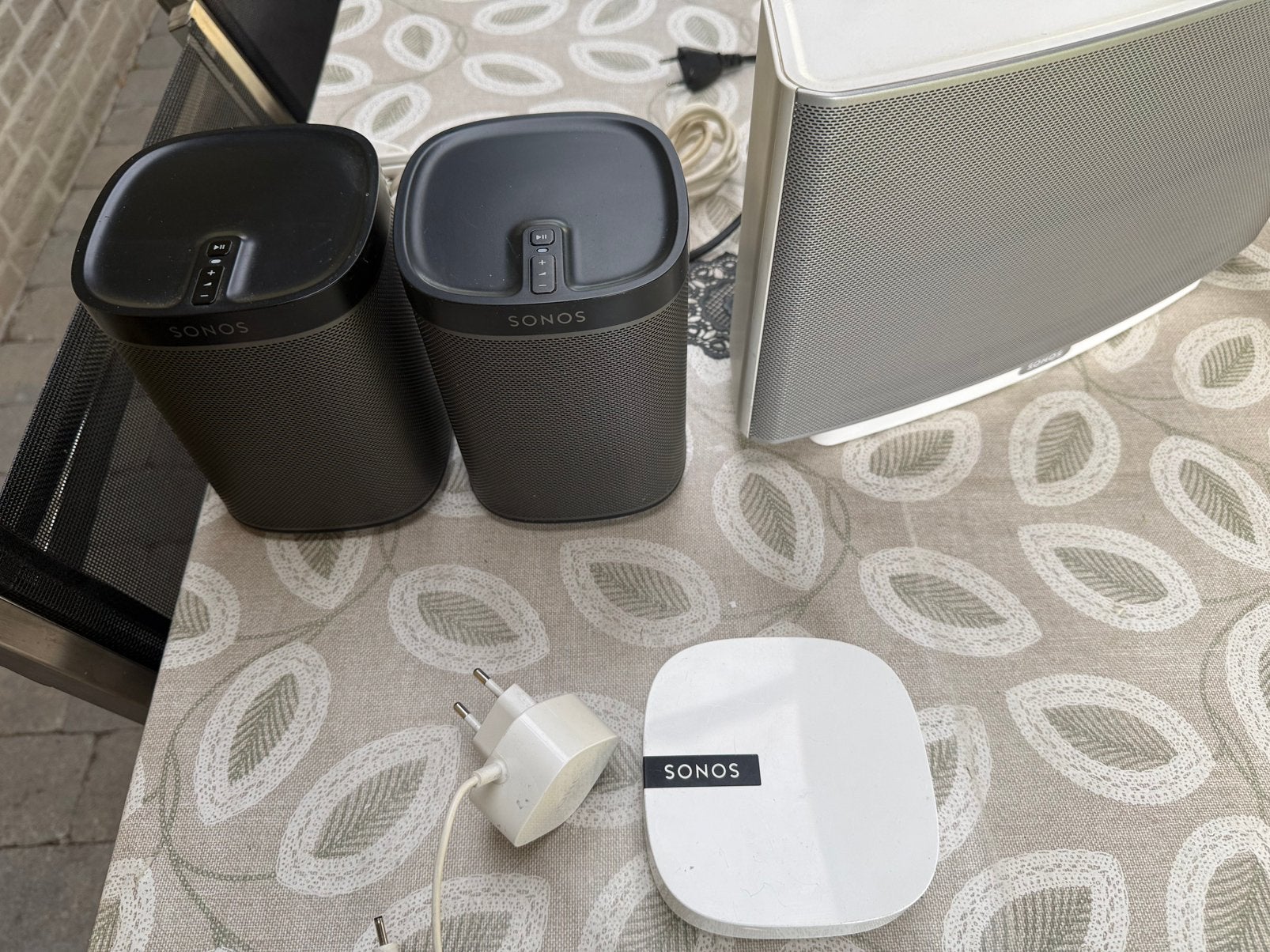 Sonos boxen set compleet met boost, Ophalen, Overige typen, WiFi, Zo goed als nieuw