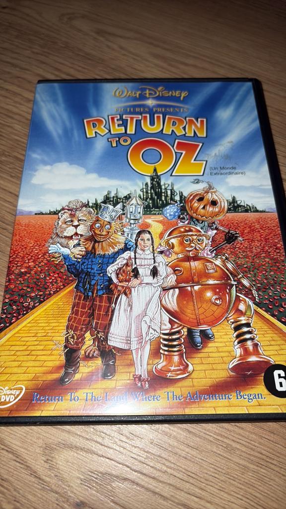 Return to Oz uit 1985. Nederlands ondertiteld! Fairuza Balk., Cd's en Dvd's, Vanaf 16 jaar, Ophalen of Verzenden, Zo goed als nieuw