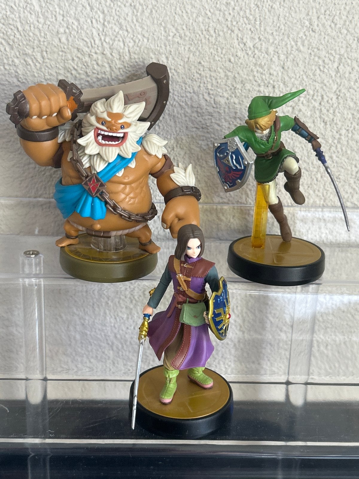 Amiibo set: Link, Hero (Dragon Quest) en Daruk, Ophalen of Verzenden, Zo goed als nieuw
