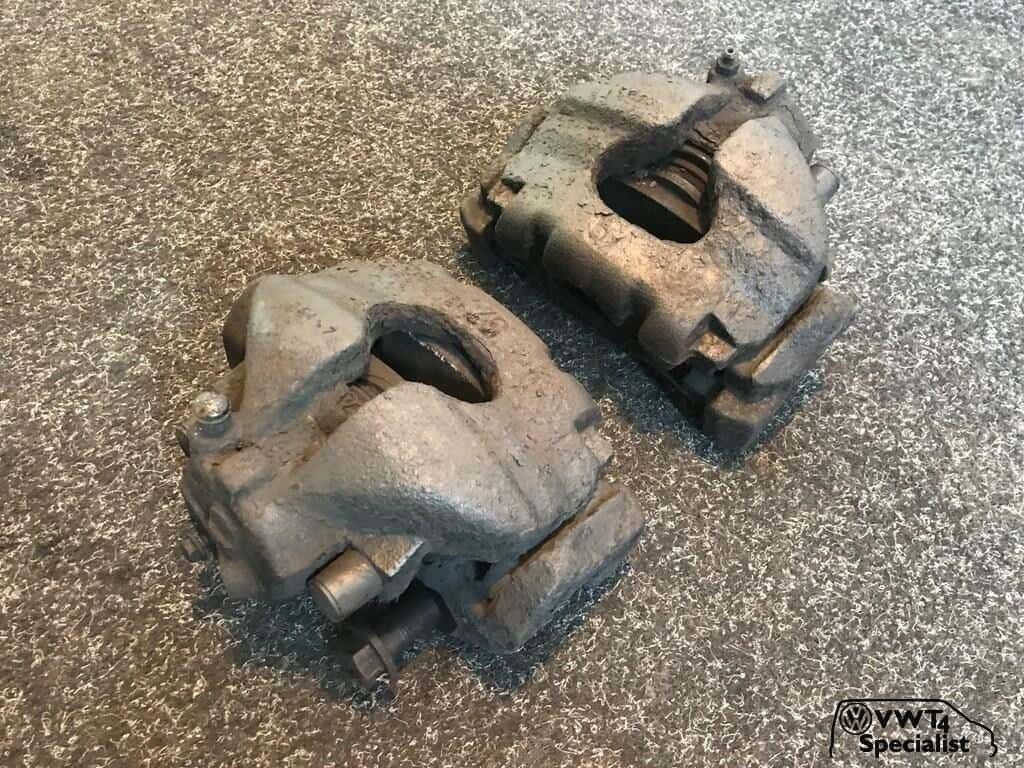 Volkswagen Transporter VW T4 remklauw voor, Gebruikt, -, Volkswagen, -